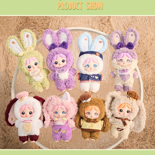 AMY Springtime Sweet Series Plush Blind Boxes, Pendants, Creative Bedroom Decorations, Girls' Dolls(Random 1PCS)