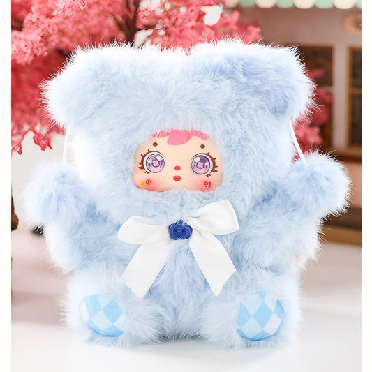 SAMUEL Good Times Series Plush Blind Toy Boxes, Cute Figurines, Bag Accessories, Exquisite Gifts(Random 1 PCS)