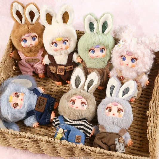 MM Candy Versatile Clothing Series Plush Blind Boxes,Bag Accessories,Pop Culture Toys,Gifts for Girls(Random 1 PCS)