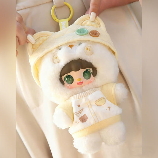 YOOKI Bear Hibernation Plan Series Blind Boxes, Cute Plush Toys, Pendants, Gift for Girls(Random 1PCS)