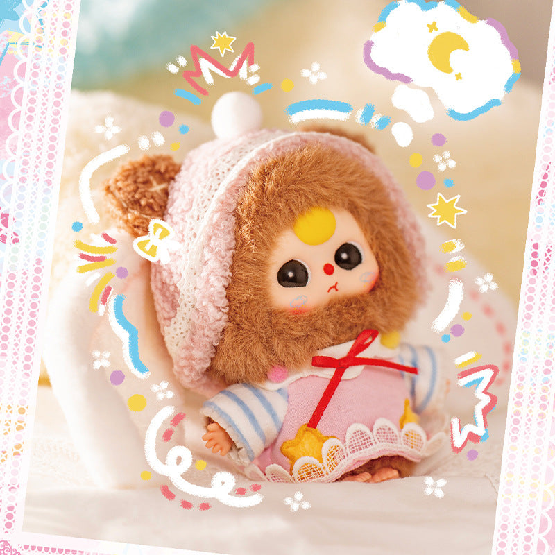 BABY THREE Sweet Dream Series Blind Box, Plush Doll Ornament Bag Pendant Toy, Vinyl Mystery Box Action Figure Birthday Toy Gift, Random 1PC