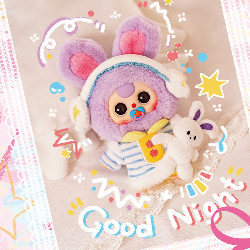 BABY THREE Sweet Dream Series Blind Box, Plush Doll Ornament Bag Pendant Toy, Vinyl Mystery Box Action Figure Birthday Toy Gift, Random 1PC