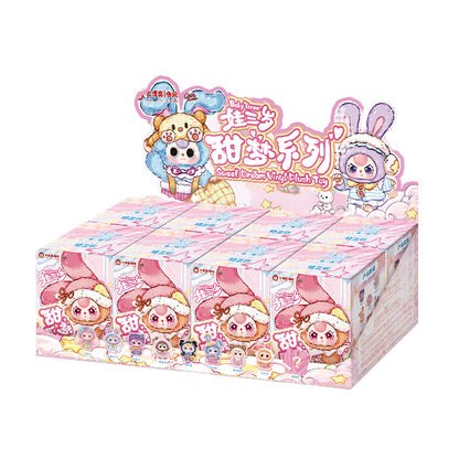 BABY THREE Sweet Dream Series Blind Box, Plush Doll Ornament Bag Pendant Toy, Vinyl Mystery Box Action Figure Birthday Toy Gift, Random 1PC