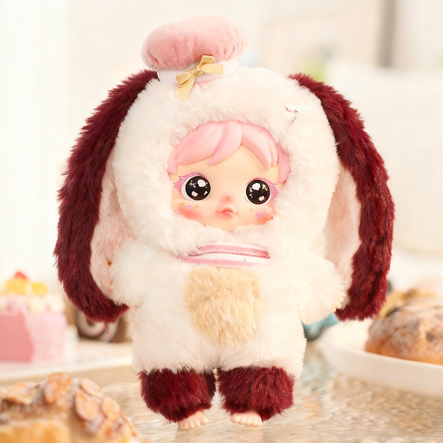 AMY Springtime Sweet Series Plush Blind Boxes, Pendants, Creative Bedroom Decorations, Girls' Dolls（Random 1PCS）