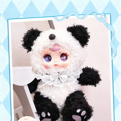 MM Sweetheart Baby Sitting Figure Blind Box, Cute Plush Toy, Pendant, Bedroom Decoration Item, Girls' Gift(Random 1PCS)