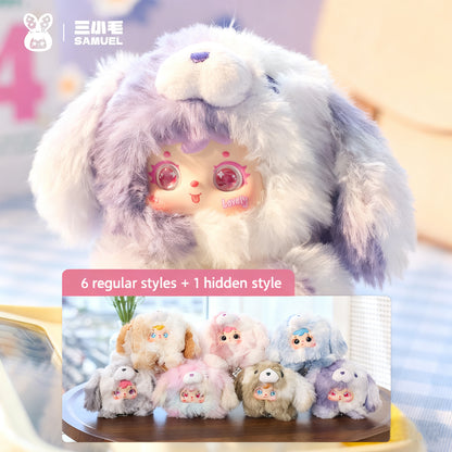 SAMUEL Cartoon Puppy Lucky Blind Box, Cute Girl Gift, Creative Bedroom Doll Decoration(Random 1PCS)