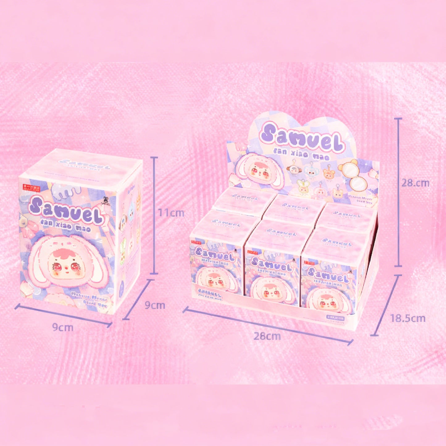 SAMUEL Animal Gathering Cute Makeup Mirror Blind Box, Portable Mirror, Gift for Girls(Random 1PCS)