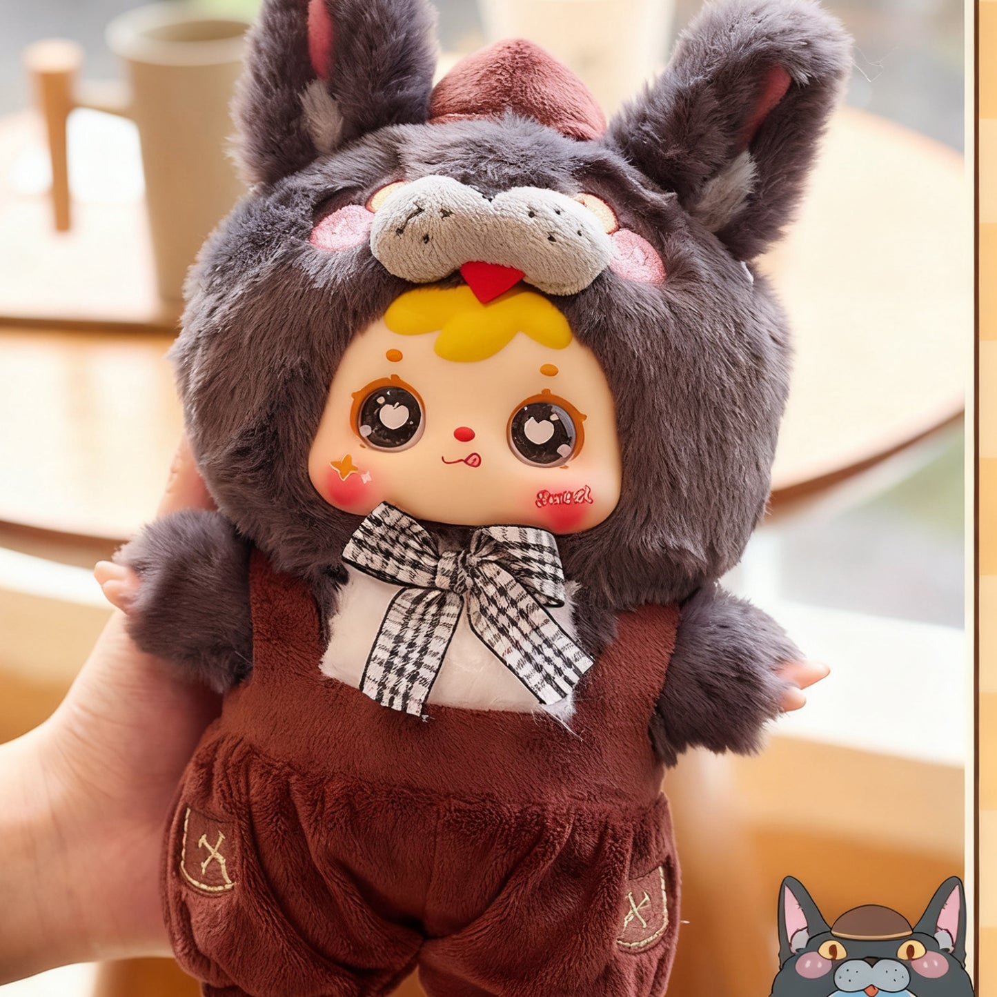 SAMUEL Coffee Shop Series Pendant Gift Blind Box, Cute and Charming Packaging Decoration, Gift(Random 1 PCS)