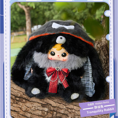 SAMUEL Furry Ears Fairy Trail Doll 800% Fur Blind Box, Cute Figure, Girls' Decoration,Birthday Gift(Random 1 PCS)