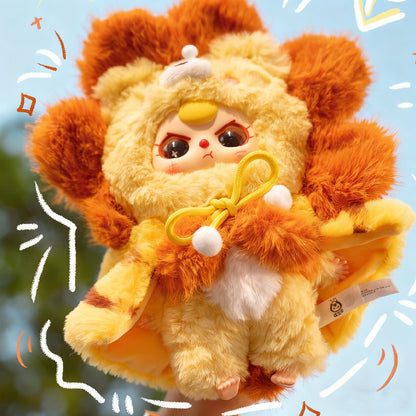 BABY THREE Plush Toy Doll Blind Box Knight Series Eleven Possible Plush Keychain Mysteries Fun Plush Collection Birthday Gift (Random 1PCS)