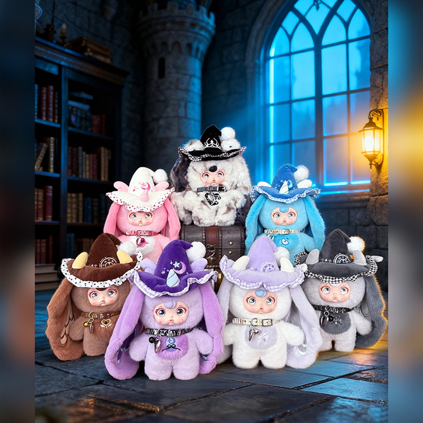 YOMI Fantasty House Series Blind Boxes,Bag Accessories,Pop Culture Toys,Gifts for Girls(Random 1 PCS)