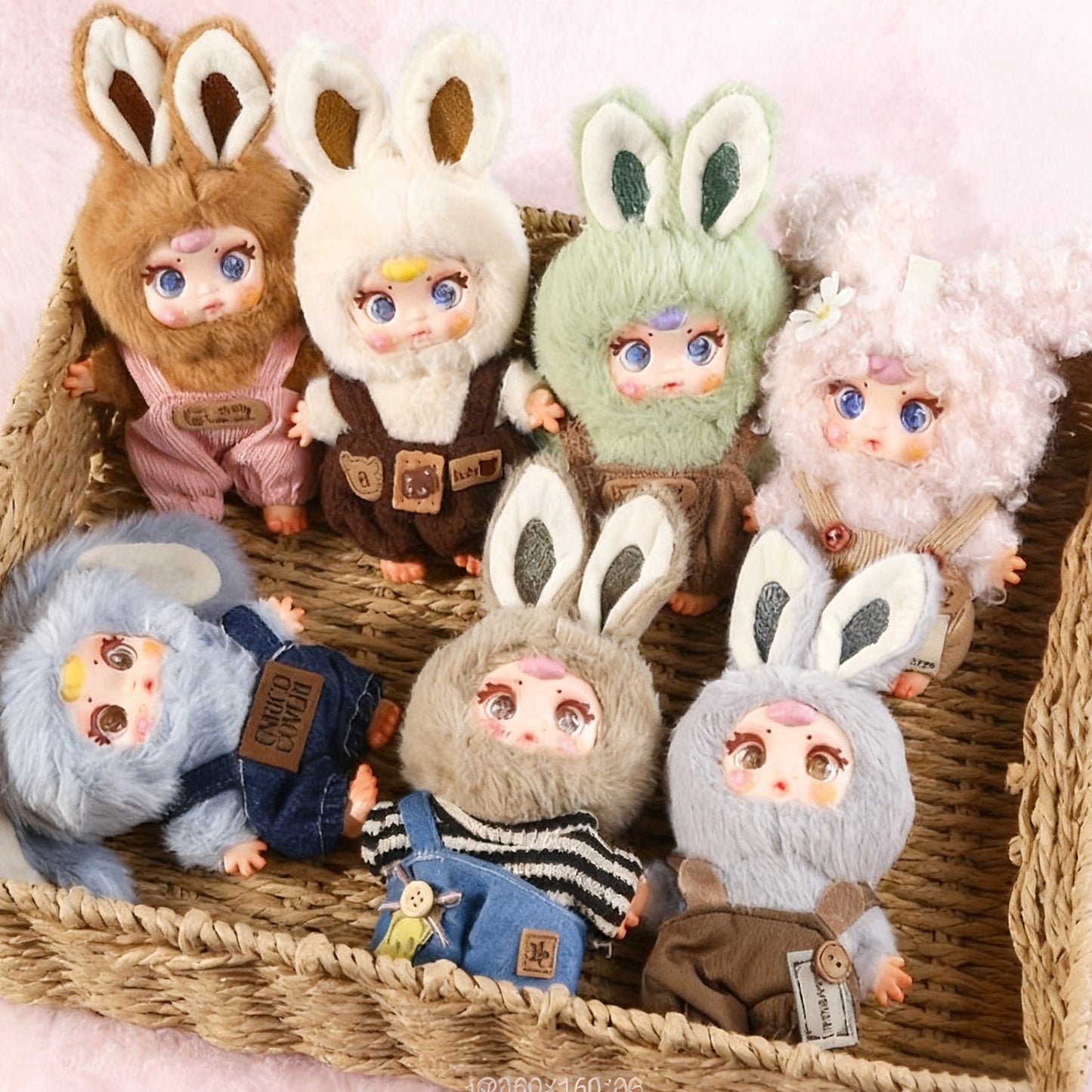 MM Candy Versatile Clothing Series Plush Blind Boxes,Bag Accessories,Pop Culture Toys,Gifts for Girls(Random 1 PCS)