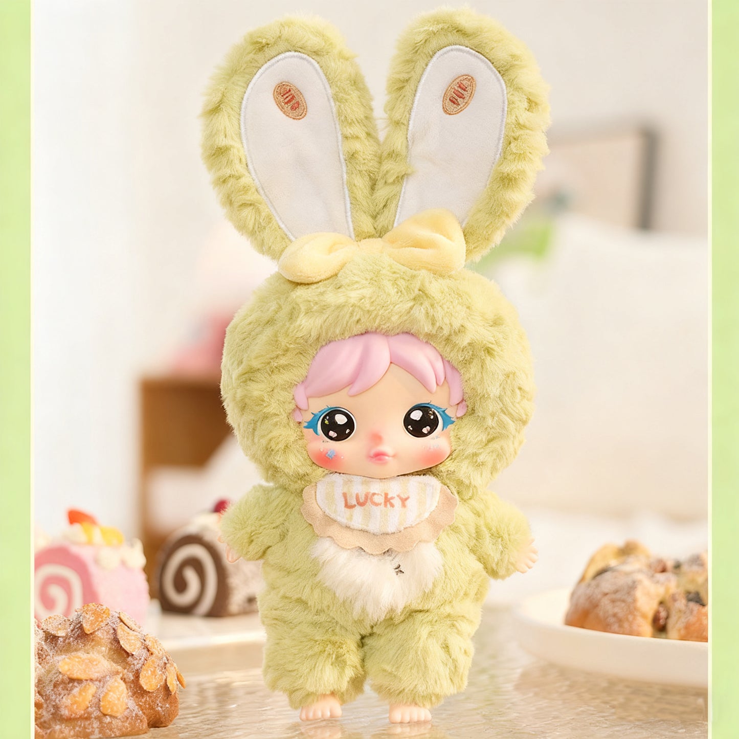 AMY Springtime Sweet Series Plush Blind Boxes, Pendants, Creative Bedroom Decorations, Girls' Dolls（Random 1PCS）