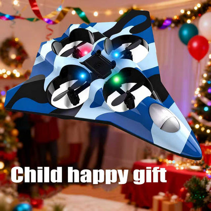 [2025 New]M66 remote control aircraft suitable for people aged 14 and above,and is suitable for beginners of remote control airplanes,fighter jets,and drones 360° flip design for easy control of flight.