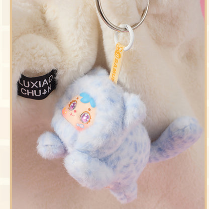 SAMUEL Creative Play Dolls Cute Moments Miao Miao Series Blind Boxes, Cute Hanging Decorations, Bag Accessories, Girls' Gifts