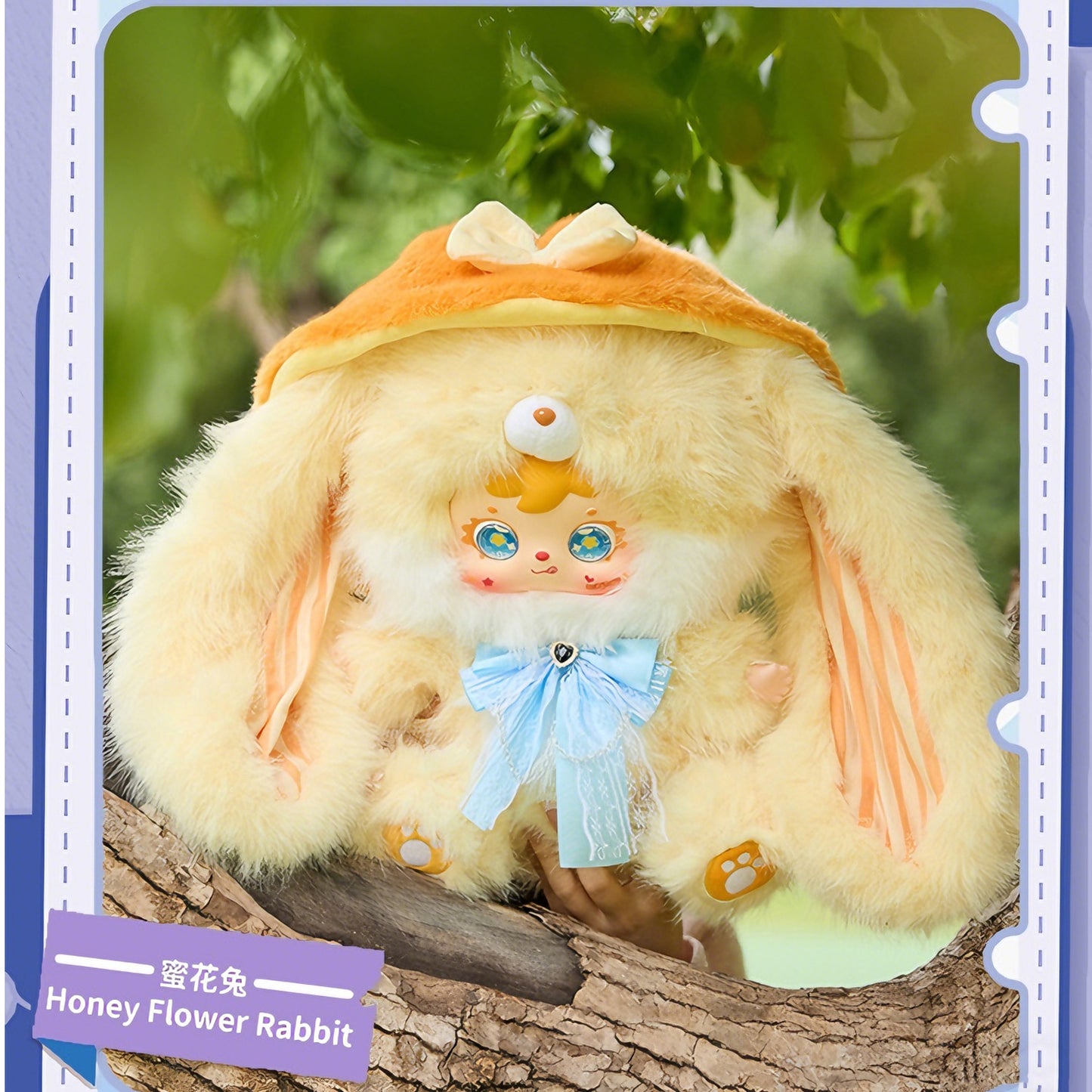 SAMUEL Furry Ears Fairy Trail Doll 800% Fur Blind Box, Cute Figure, Girls' Decoration,Birthday Gift(Random 1 PCS)