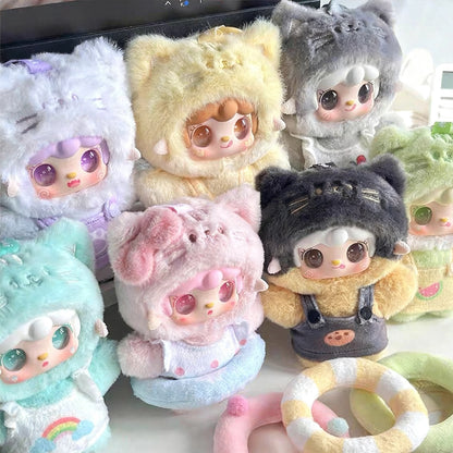 YOKKI Summer Party Series Plush Blind Boxes, Bag Accessories, Girls' Gifts, Bedroom Decoration（Random 1PCS）