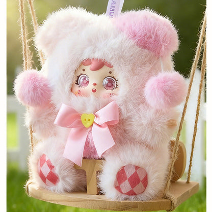 SAMUEL Good Times Series Plush Blind Toy Boxes, Cute Figurines, Bag Accessories, Exquisite Gifts（Random 1 PCS）