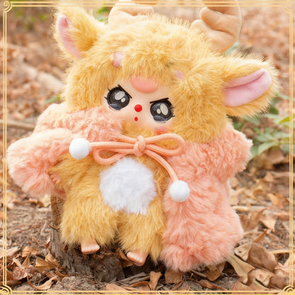 BABY THREE Plush Toy Doll Blind Box Knight Series Eleven Possible Plush Keychain Mysteries Fun Plush Collection Birthday Gift (Random 1PCS)