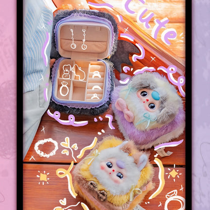 BABY THREE Creative Jewelry Box Plush Blind Box, Cute Dolls, Perfect Gift for Your Best Friend and Girlfriend