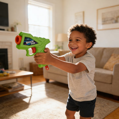 Electric Floating Target Shooting Set for Kids，Soft Bullet Toy Gun with Floating Ball Target，USB Rechargeable, Indoor/Outdoor Shooting Fun for Kids & Teens