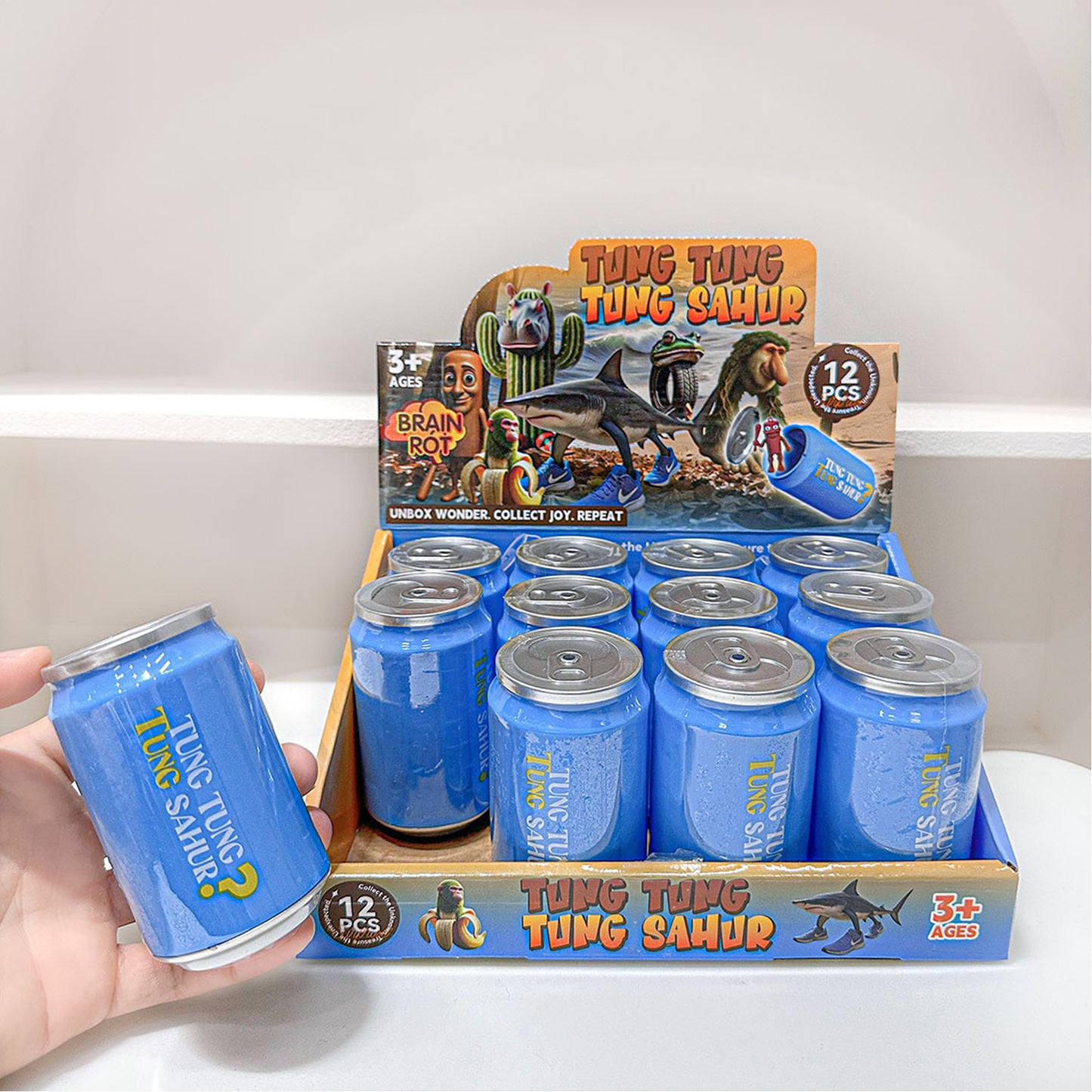 [2025 New]Trendy Collectible Toy Figurines,12pcs Blind Box Figures , Desktop Ornaments, Mystery Box Pendent Figures for Kids & Collectors,Animals Figurine Doll Gifts