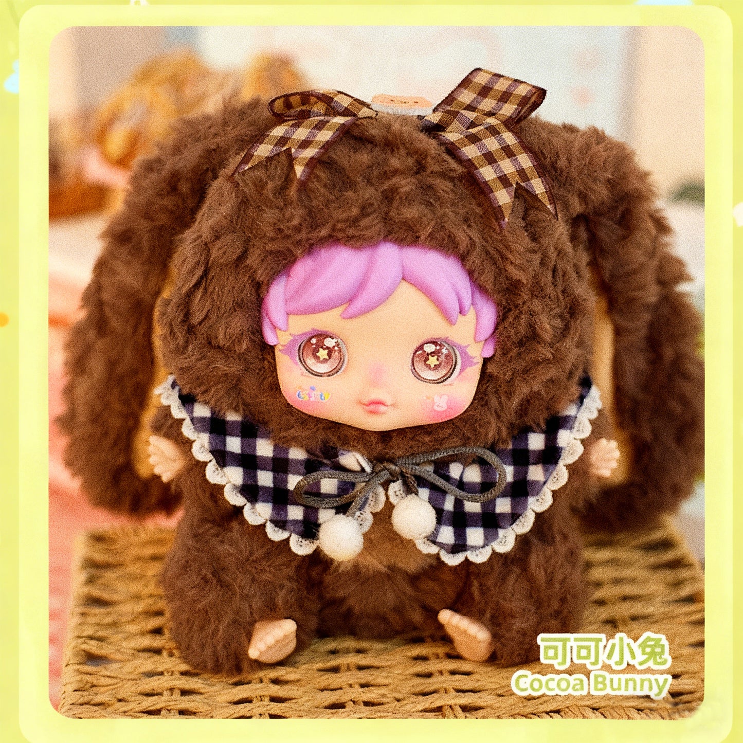 AMY Creative Bunny Pendent Box, Cute Fur Toy, Home Decoration,Birthday Gift(Random 1 PCS )