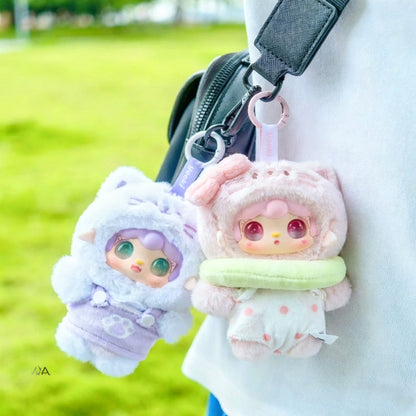 YOKKI Summer Party Series Plush Blind Boxes, Bag Accessories, Girls' Gifts, Bedroom Decoration（Random 1PCS）