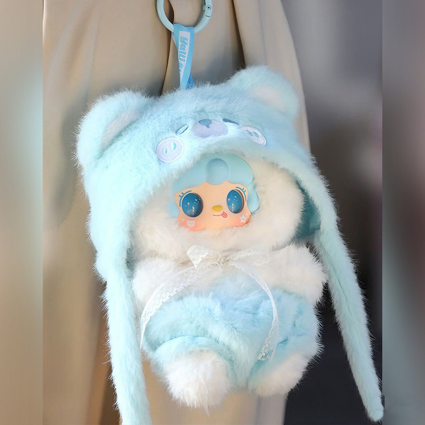 YOOKI Bear Hibernation Plan Series Blind Boxes, Cute Plush Toys, Pendants, Gift for Girls（Random 1PCS）