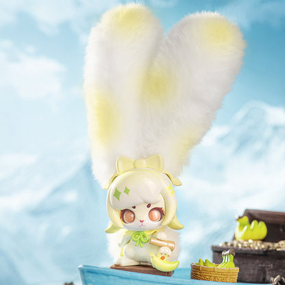FAN TASTIC FRUIT Long Ears Plush Blind Boxes, Tabletop Decoration, Gift for Girls(Random 1PCS)