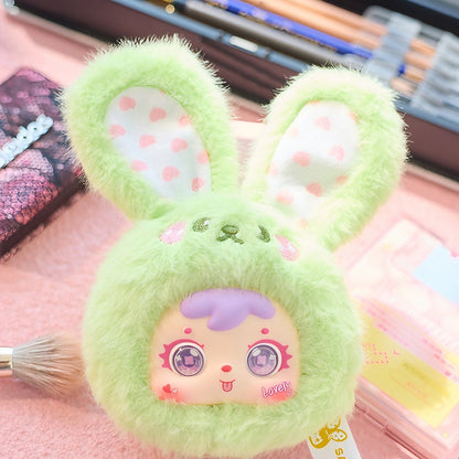 SAMUEL Animal Gathering Cute Makeup Mirror Blind Box, Portable Mirror, Gift for Girls(Random 1PCS)