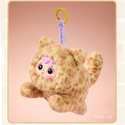 SAMUEL Creative Play Dolls Cute Moments Miao Miao Series Blind Boxes, Cute Hanging Decorations, Bag Accessories, Girls' Gifts