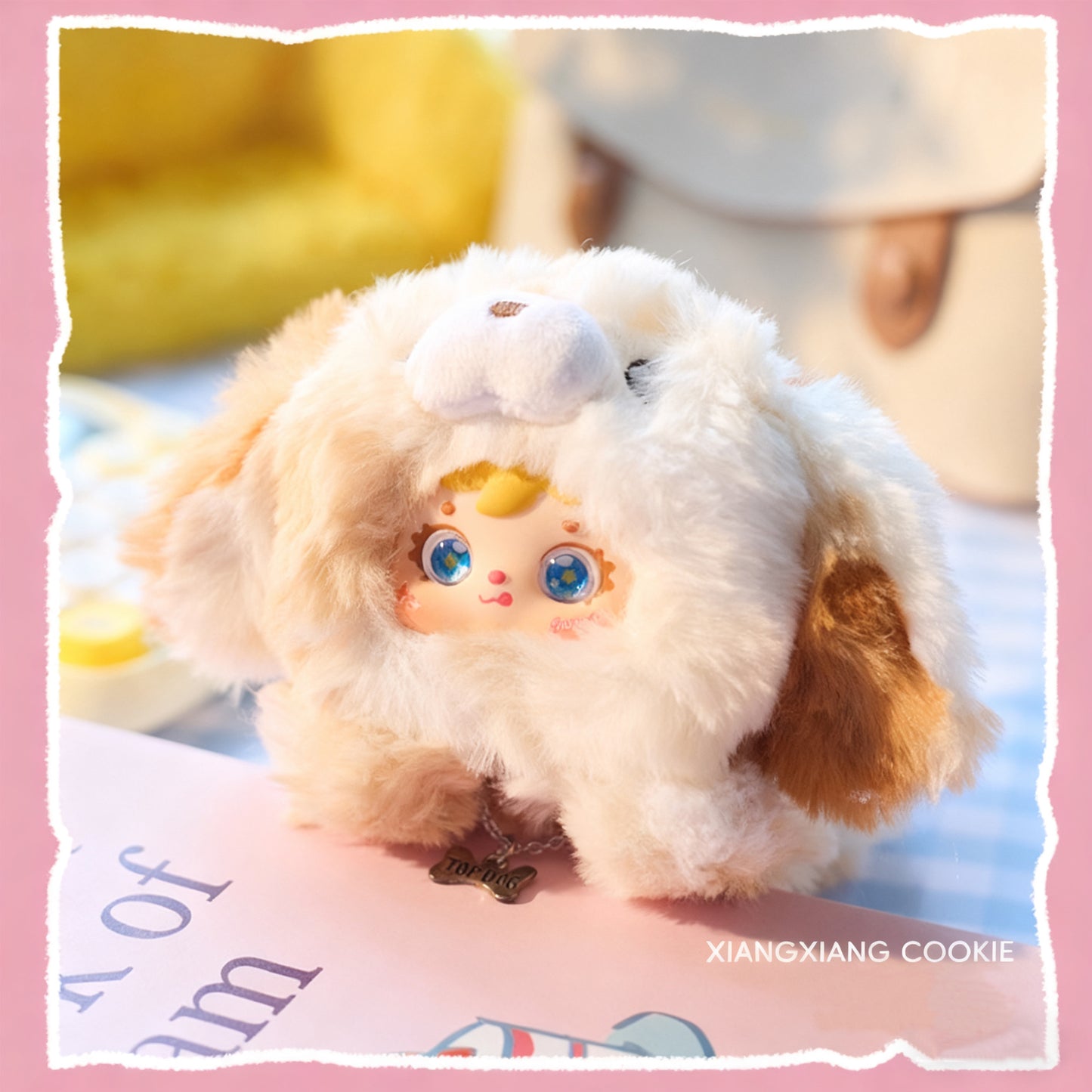 SAMUEL Cartoon Puppy Lucky Blind Box, Cute Girl Gift, Creative Bedroom Doll Decoration(Random 1PCS)