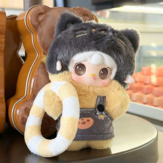 YOKKI Summer Party Series Plush Blind Boxes, Bag Accessories, Girls' Gifts, Bedroom Decoration（Random 1PCS）