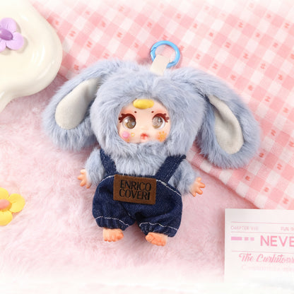 MM Candy Versatile Clothing Series Plush Blind Boxes,Bag Accessories,Pop Culture Toys,Gifts for Girls(Random 1 PCS)