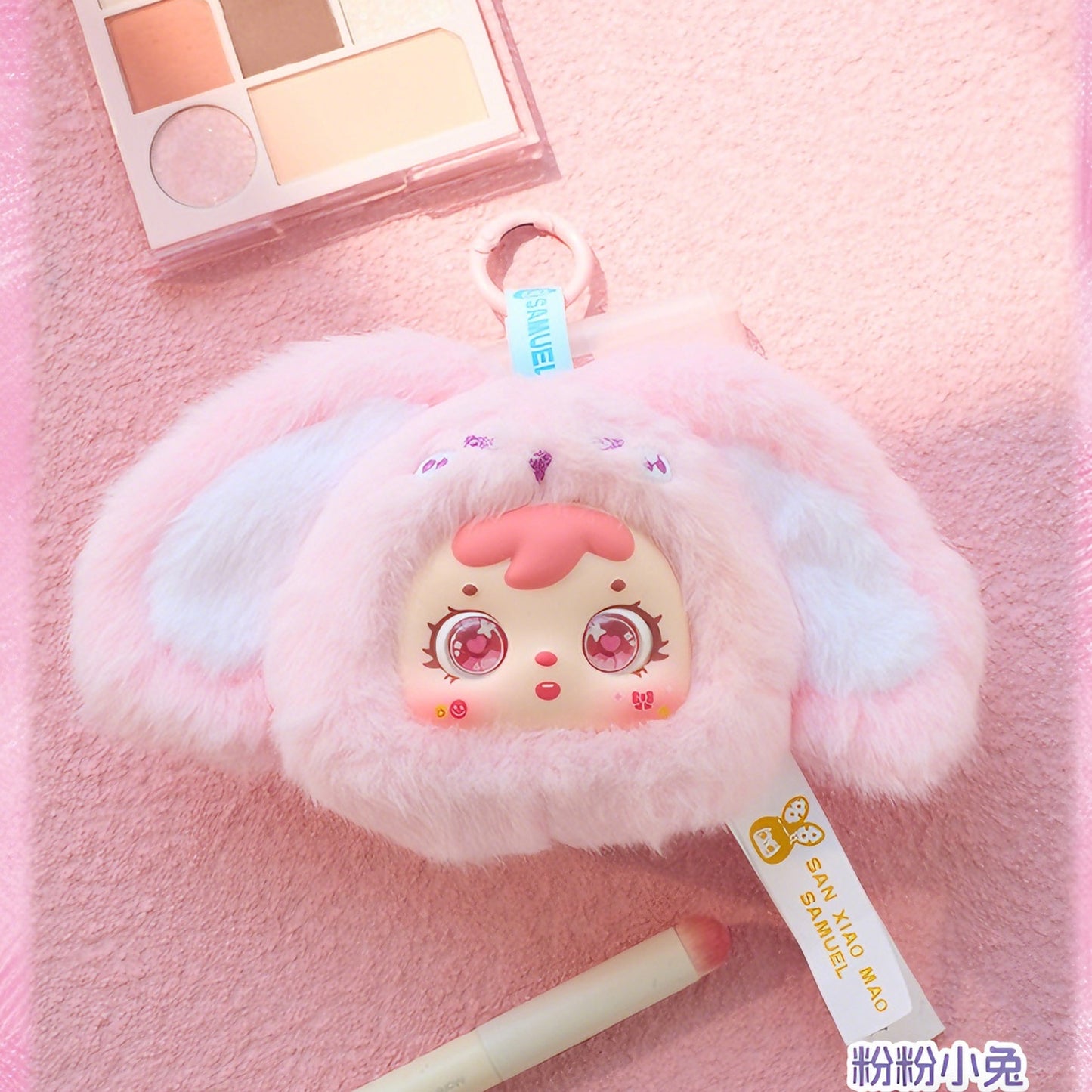 SAMUEL Animal Gathering Cute Makeup Mirror Blind Box, Portable Mirror, Gift for Girls(Random 1PCS)