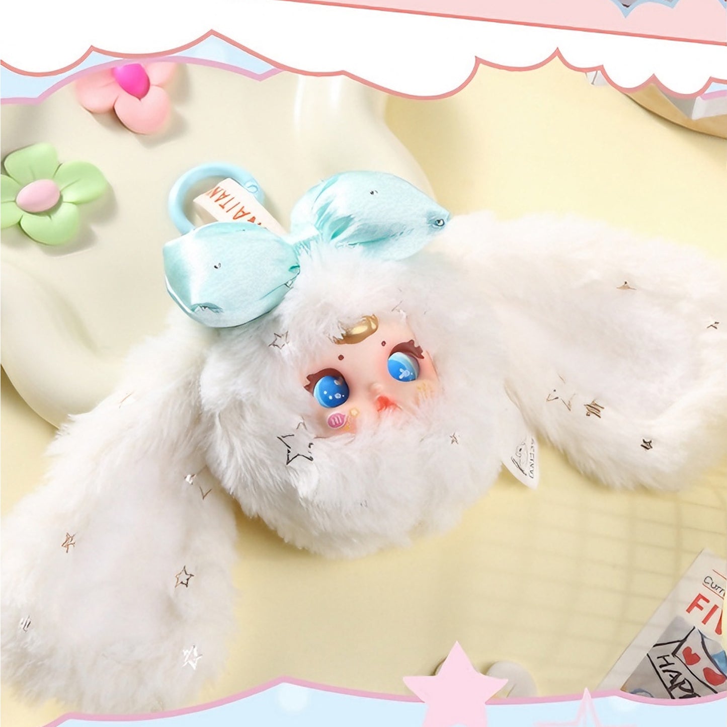 MM Second Generation Milk Candy Series Plush Blind Boxes, Super Cute Plush Ornaments, Home Decorations, Perfect Gift for girls,Bag Hangings(Random 1 PCS)