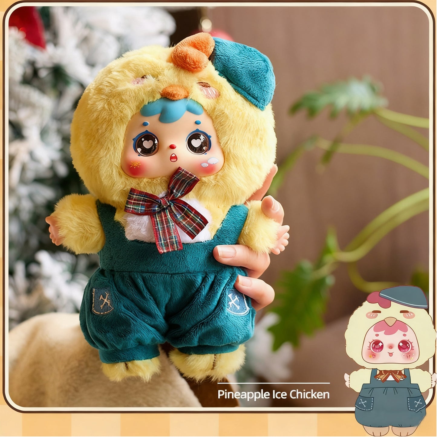 SAMUEL Coffee Shop Series Pendant Gift Blind Box, Cute and Charming Packaging Decoration, Gift(Random 1 PCS)