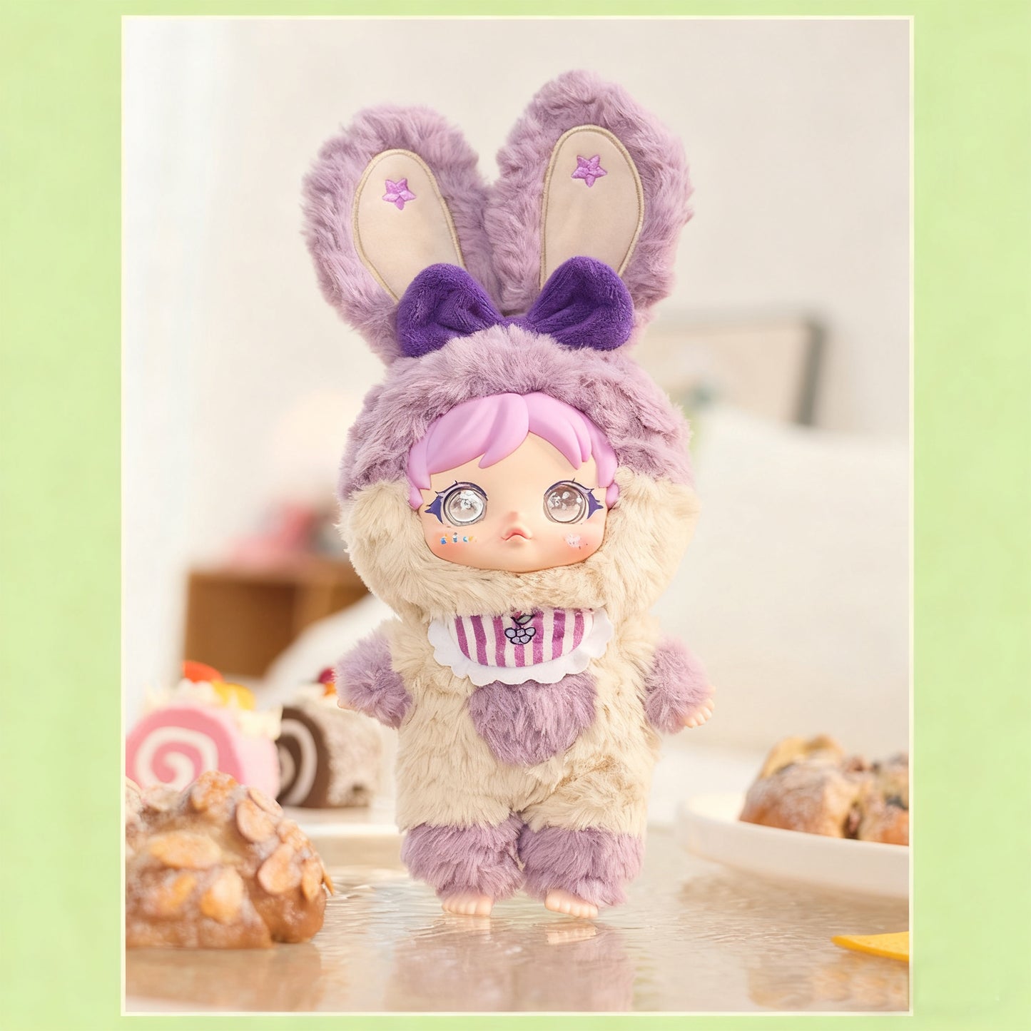 AMY Springtime Sweet Series Plush Blind Boxes, Pendants, Creative Bedroom Decorations, Girls' Dolls（Random 1PCS）