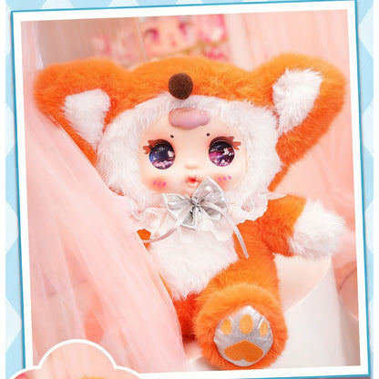 MM Sweetheart Baby Sitting Figure Blind Box, Cute Plush Toy, Pendant, Bedroom Decoration Item, Girls' Gift(Random 1PCS)