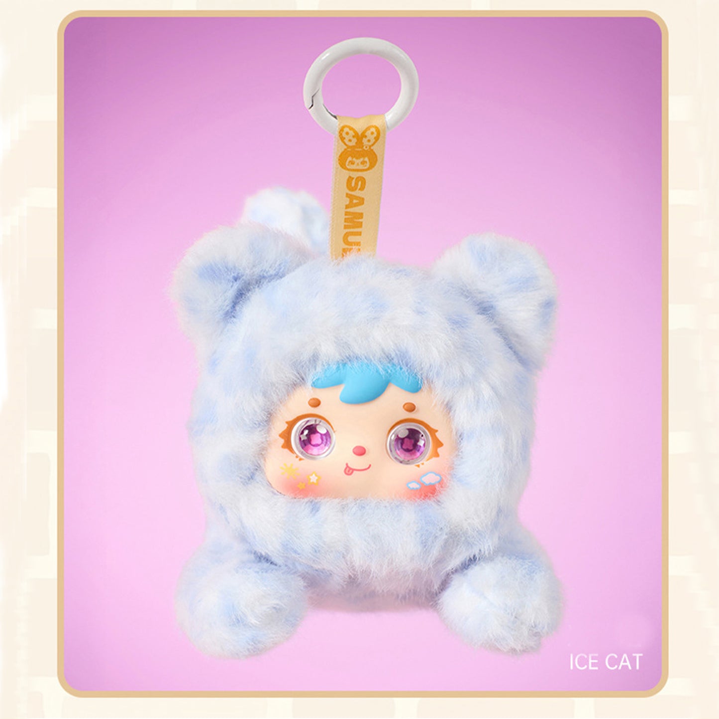 SAMUEL Creative Play Dolls Cute Moments Miao Miao Series Blind Boxes, Cute Hanging Decorations, Bag Accessories, Girls' Gifts