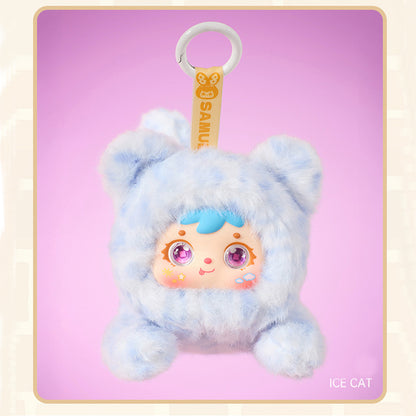 SAMUEL Creative Play Dolls Cute Moments Miao Miao Series Blind Boxes, Cute Hanging Decorations, Bag Accessories, Girls' Gifts