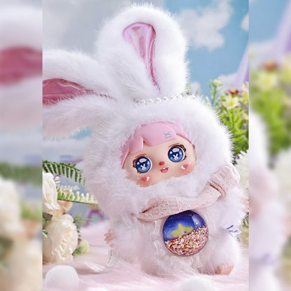 MOCICI Sweet Creative Bunny Pendent Box, Cute Fur Toy, Home Decoration, Ideal Gift for Girls(Random 1PCS)