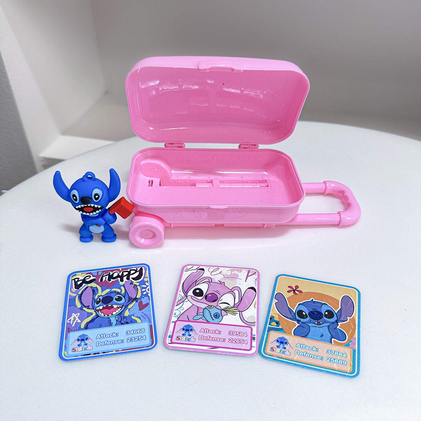 [2025 New]Stitch Little Emotions Series Figures Blind Box Figures, Random Design Action Figures Collectible Toys Home Decorations, Holiday Birthday Gifts for Girls and Boys, Single Box