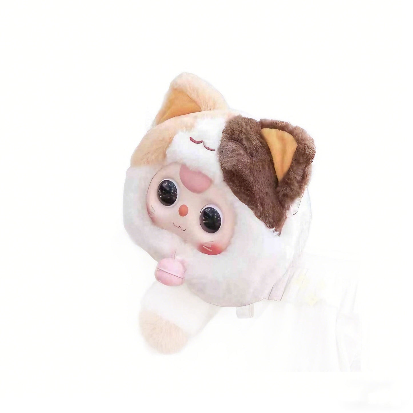 BABY THREE Lucky Cat Series Blind Box，Zipper Bags， Plush Toy Boxes，Cute Decorative Items, Children's Toys（Random 1PCS）