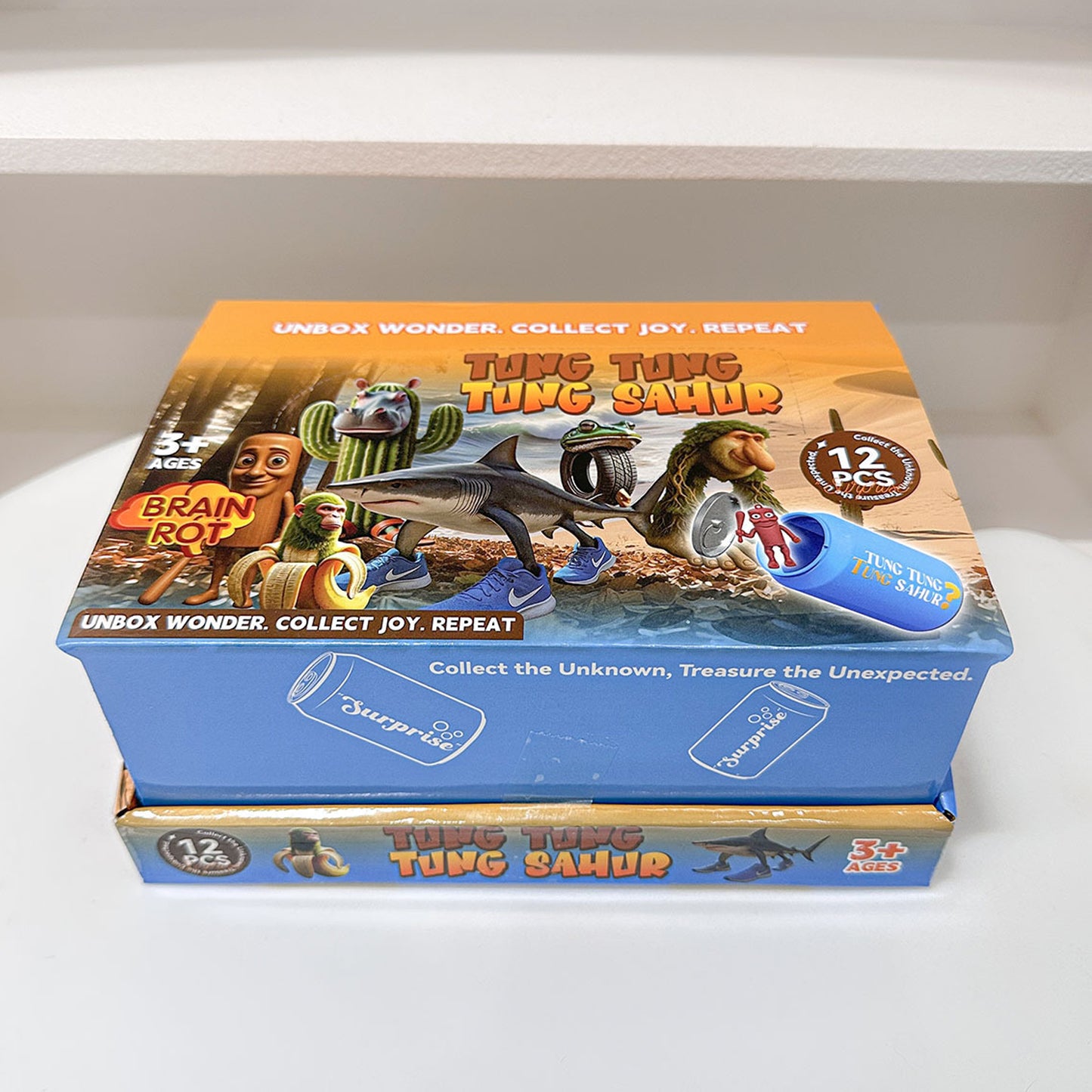 [2025 New]Trendy Collectible Toy Figurines,12pcs Blind Box Figures , Desktop Ornaments, Mystery Box Pendent Figures for Kids & Collectors,Animals Figurine Doll Gifts