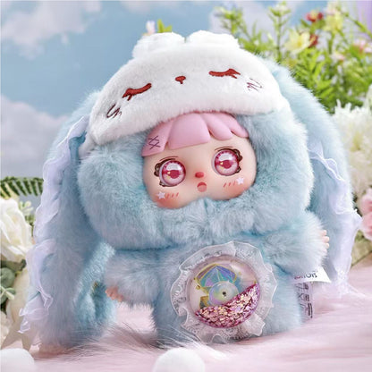 MOCICI Sweet Creative Bunny Pendent Box, Cute Fur Toy, Home Decoration, Ideal Gift for Girls(Random 1PCS)