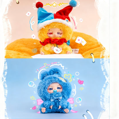 TIRED DOUDOU Good Luck Series Gifts Plush Blind Boxes, Plush Doll Pendants, Festive Gifts.(Random 1PCS)