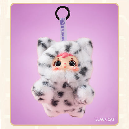 SAMUEL Creative Play Dolls Cute Moments Miao Miao Series Blind Boxes, Cute Hanging Decorations, Bag Accessories, Girls' Gifts