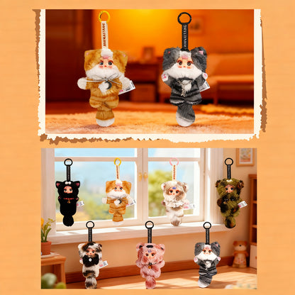 MM Pendent Candy Cat Series Plush Blind Boxes,Bag Accessories,Pop Culture Toys,Gifts for Girls(Random 1 PCS)